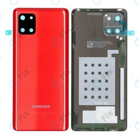 Samsung Galaxy Note 10 Lite N770F - Akkumulátor Fedőlap (Aura Red) - GH82-21972C Genuine Service Pack