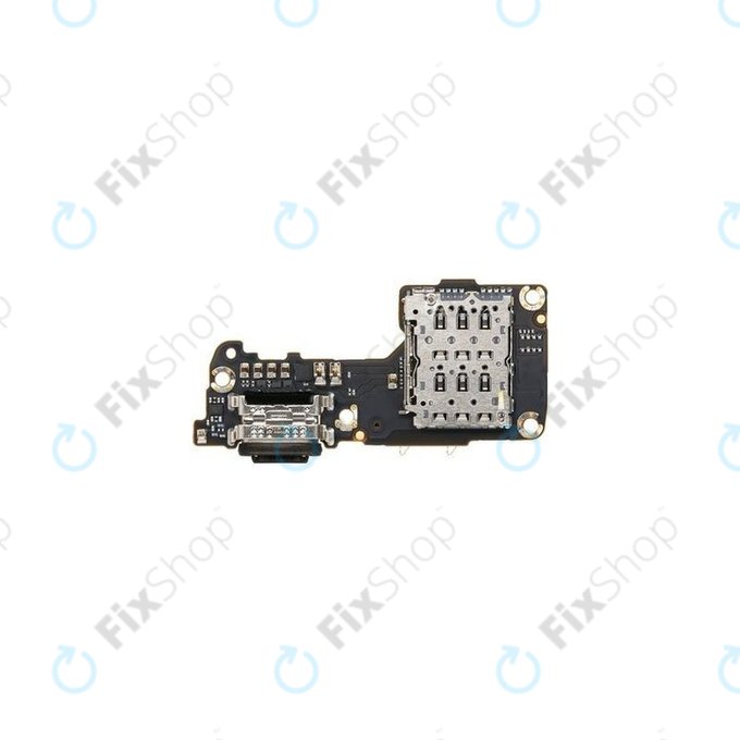 Xiaomi 12X 2112123AC 2112123AG - Töltő Csatlakozó + PCB Alaplap - 5600010L3A00 Genuine Service Pack