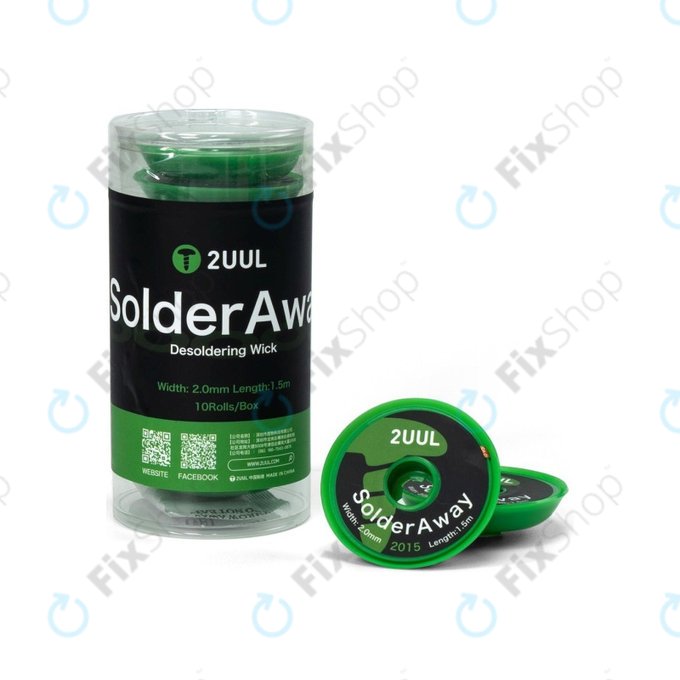 Nagy sűrűségű ónszippantó szalag, Solder Vampire, 2UUL DW11, 10 tekercs/doboz