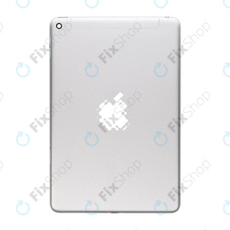 Apple iPad Mini 5 - Hátsó Ház 4G Verzió (Silver)
