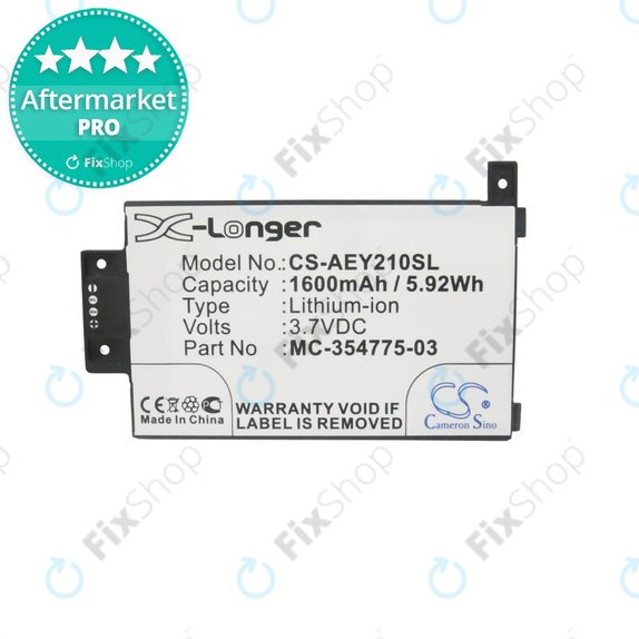 Amazon Kindle Paperwhite 2 2014, Touch 2014 - Akkumulátor MC-354775-03 1600mAh HQ