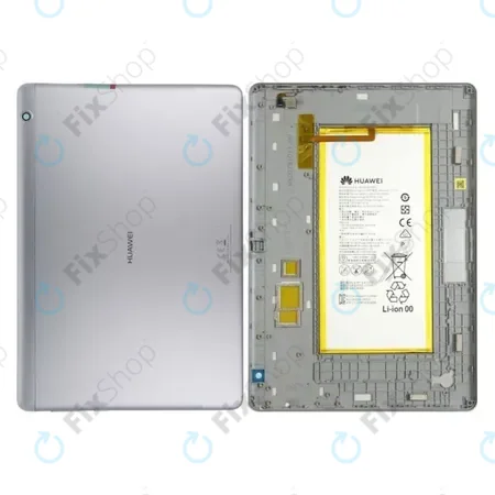 Huawei MediaPad T3 10.0 AGS-L09 - Akkumulátor Fedőlap + Akkumátor (Space Grey) - 02351LEV, 02351KDH