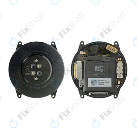 Huawei Watch GT 2 46mm Laton-B19 - Akkumulátor Fedőlap + Akkumulátor (Fekete) - 02353FYV, 02354DFC
