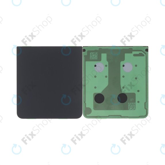 Samsung Galaxy Z Flip 7 F766B - Akkumulátor Fedőlap Komplett (Jetblack)