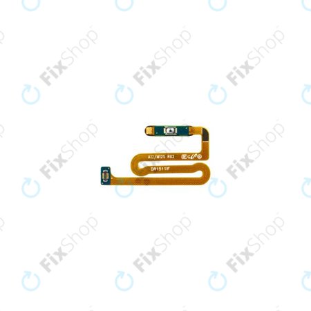 Samsung Galaxy M22 M225F - Ujjlenyomat Érzékelő + Flex Kábel (White) - GH96-14541B Genuine Service Pack