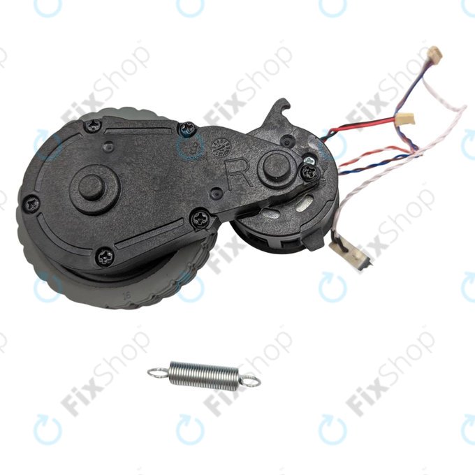 Kerék motorral, Jobb, Fekete, iRobot Roomba Combo 111, Roomba Combo 113