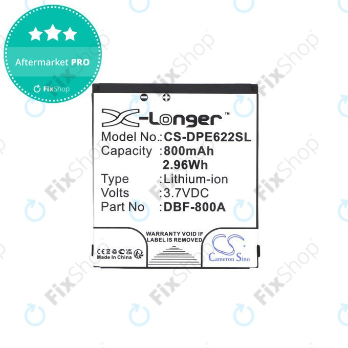 Akkumulátor Doro PhoneEasy 2314, 2315, 1360, 520, 800mAh, Li-Ion, 3.7V, DBF-800A, HQ