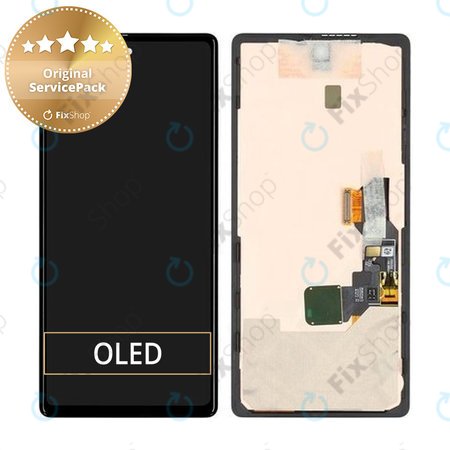 Google Pixel 6a GX7AS GB62Z - LDC Kijelző + Érintőüveg - G949-00239-01 Genuine Service Pack