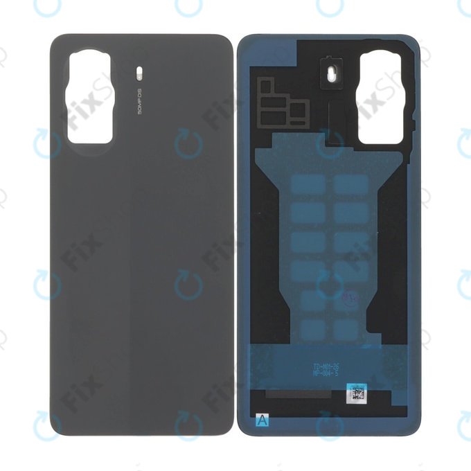 Xiaomi Poco X7 Pro 2412DPC0AG - Akkumulátor Fedőlap (Black)