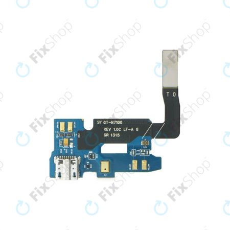 Samsung Galaxy Note 2 N7100 - Töltő Csatlakozó + Flex Kábelek - GH59-12628A Genuine Service Pack