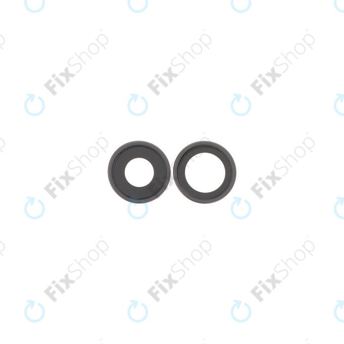 Apple iPhone 17 - Hátlapi Kamera Lencse Kerettel (Black) - 2db