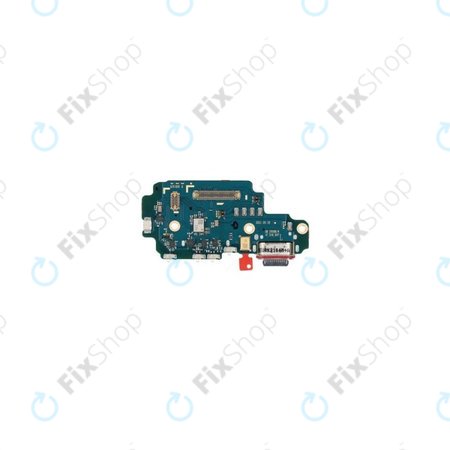 Samsung Galaxy S22 Ultra S908B - Töltő Csatlakozó + PCB Alaplap - GH96-14802A Genuine Service Pack