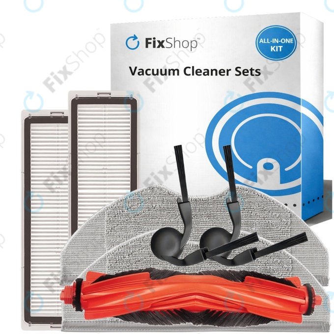 Pótalkatrész készletXiaomi Robot Vacuum S40 (1x Főkefe, 2x Szűrő, 2x Oldalkefe, 2x Felmosórongy)