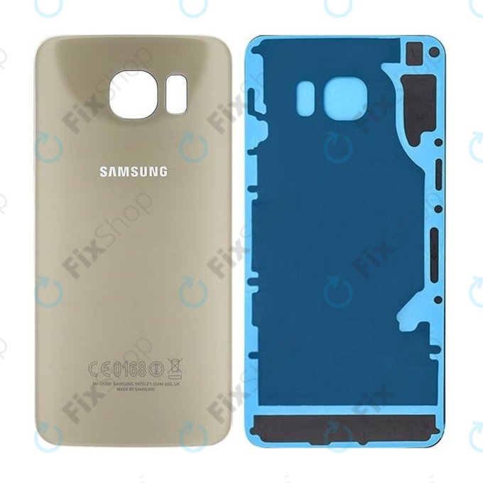 Samsung Galaxy S6 G920F - Akkumulátor Fedőlap (Gold Platinum) - GH82-09548C Genuine Service Pack