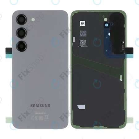 Samsung Galaxy S23 S911B - Akkumulátor Fedőlap (Graphite) - GH82-30393E Genuine Service Pack