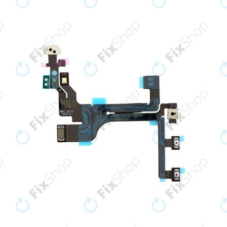 Apple iPhone 5C - Bekapcsoló + Hangerő Gomb Flex Kábel