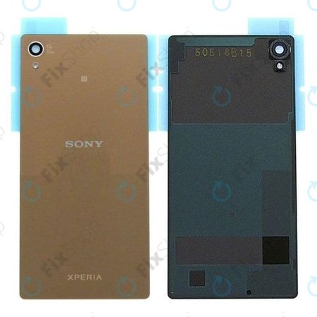 Sony Xperia Z3 Plus E6553 - Akkumulátor fedőlap (Copper) - 1291-3411