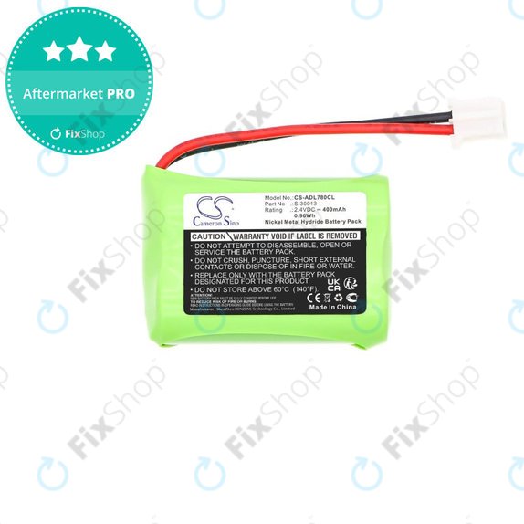 Akkumulátor SWITEL MD9300, 9500, AUDIOLINE Dect 7500, 7501, 400mAh, Ni-MH, 2.4V, SL30013, HQ