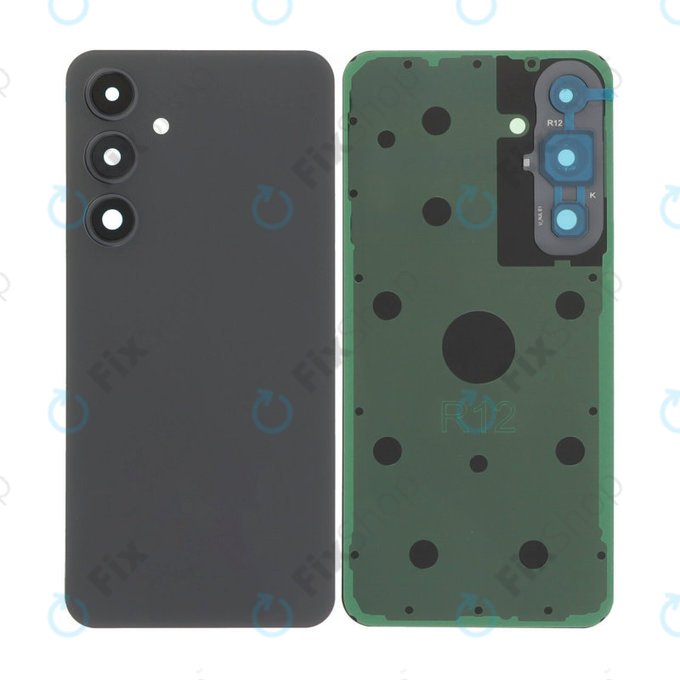 Samsung Galaxy S24 FE S721B - Akkumulátor Fedőlap Komplett (Graphite)