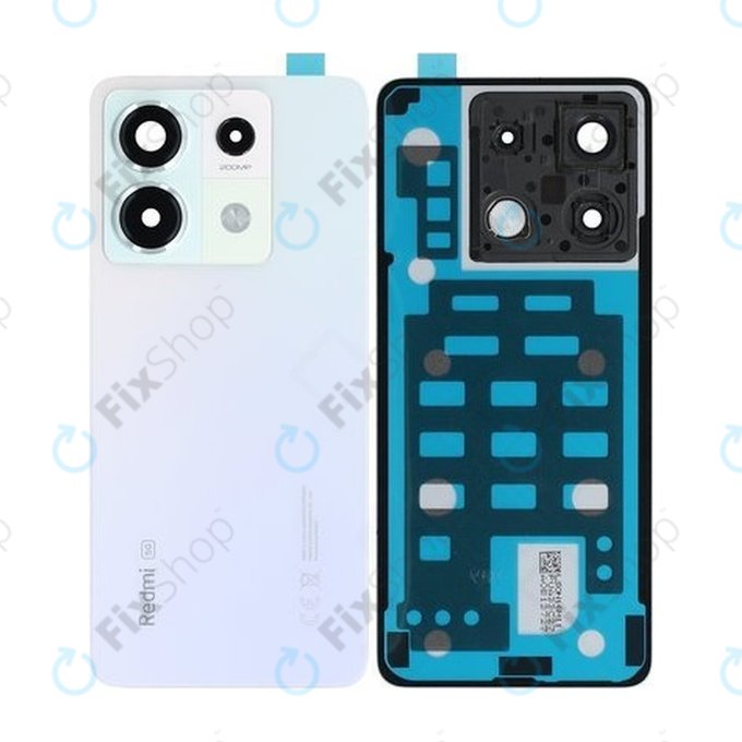 Xiaomi Redmi Note 13 Pro 5G 2312DRA50C - Akkumulátor Fedőlap (Aurora Purple) - 5600110N1600 Genuine Service Pack