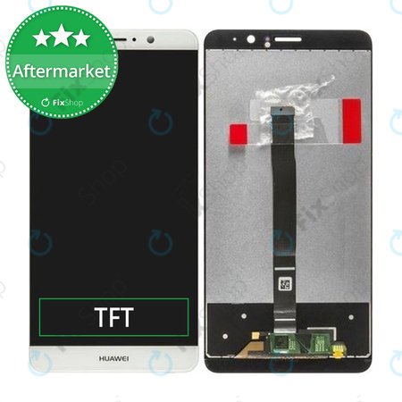 Huawei Mate 9 - LCD Kijelző + Érintőüveg (White) TFT