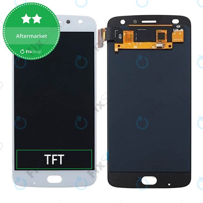 Motorola Moto Z2 Play XT1710-09 - LCD Kijelző + Érintőüveg (White) TFT