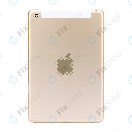 Apple iPad Mini 3 - hátsó Housing 4G Változat (Gold)