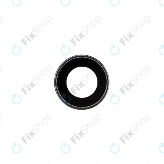 Apple iPhone 7 - Kameraüveg Kerettel (Black)