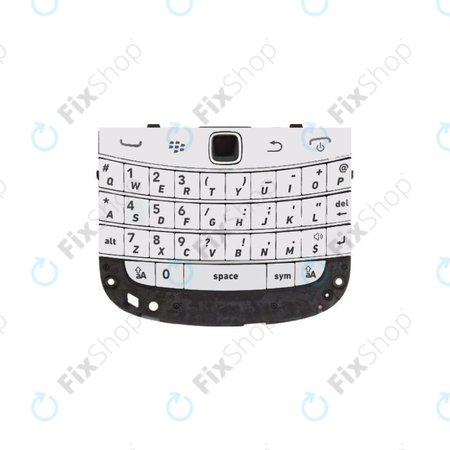 Blackberry Bold Touch 9900 - A billentyűzet kész - fehér