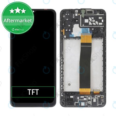 Samsung Galaxy A04s A047F - LCD Kijelző + Érintőüveg + Keret TFT