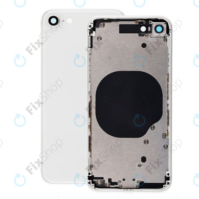 Apple iPhone SE (2nd Gen 2020) - Hátsó Ház (White)