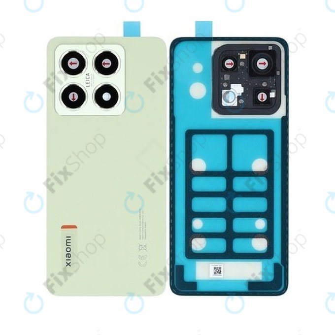 Xiaomi 14T - Akkumulátor Fedőlap (Lemon Green) - 5600100N12A00 Genuine Service Pack