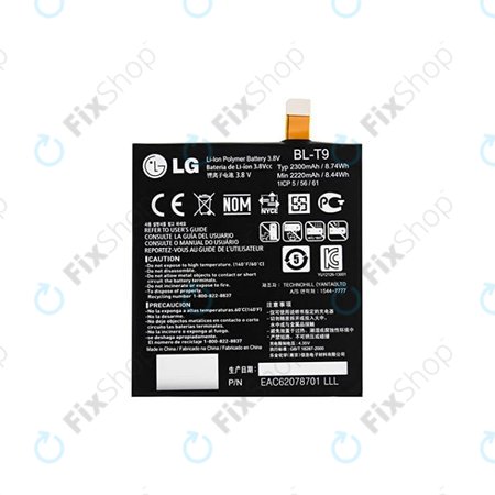 LG X Screen K500N - Akkumulátor BLT9 2300mAh - EAC62078721