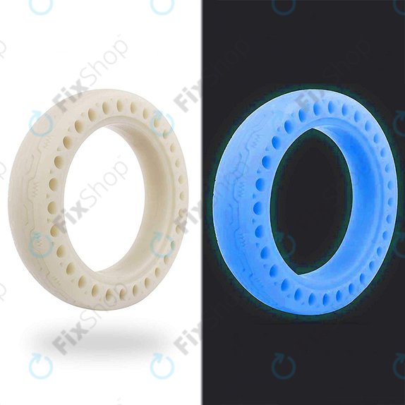 Xiaomi Mi Electric Scooter 1S, 2 M365, Essential, Pro, Pro 2 - Tartós, Teljes Tubeless Gumiabroncs (Blue Fluorescent)