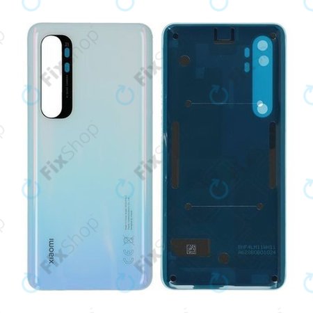 Xiaomi Mi Note 10 Lite - Akkumulátor Fedőlap (Glacier White) - 550500006S1L Genuine Service Pack