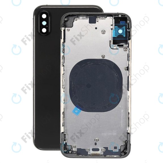 Apple iPhone XS - Hátsó Ház (Space Gray)