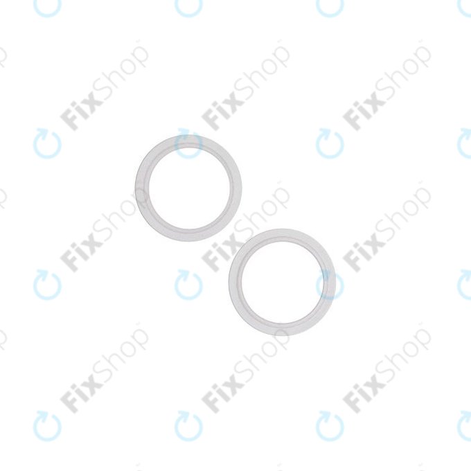 Apple iPhone 13, 13 Mini - Hatsó Kamera Lencse Keret (Starlight) - 2db