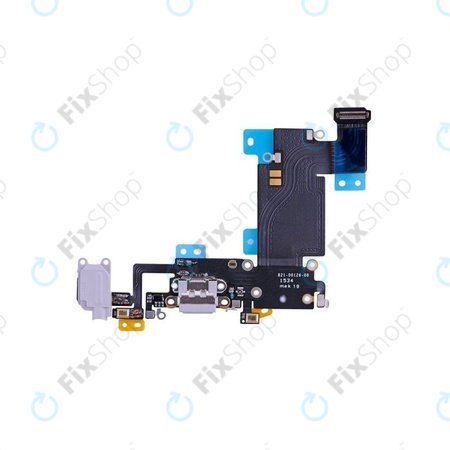 Apple iPhone 6S Plus - Töltő Csatlakozó + Flex Kábelek (Space Gray)