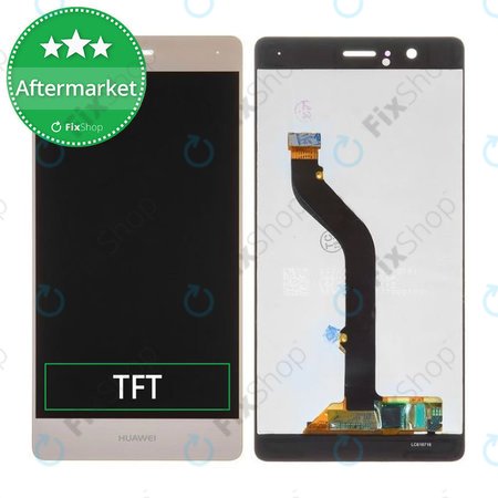 Huawei P9 lite - LCD Kijelző + Érintőüveg (Gold) TFT