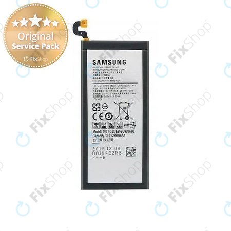 Samsung Galaxy S6 G920F - Akkumulátor EB-BG920ABE 2550mAh - GH43-04413A, GH43-04413B Genuine Service Pack