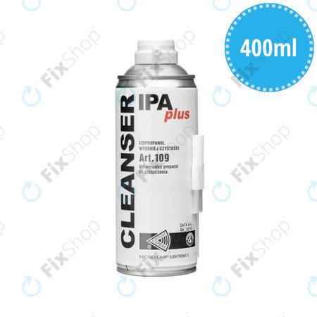 Cleanser IPA Plus - Tisztító Folyadék + Ecset - Isopropanol 100% (400ml)