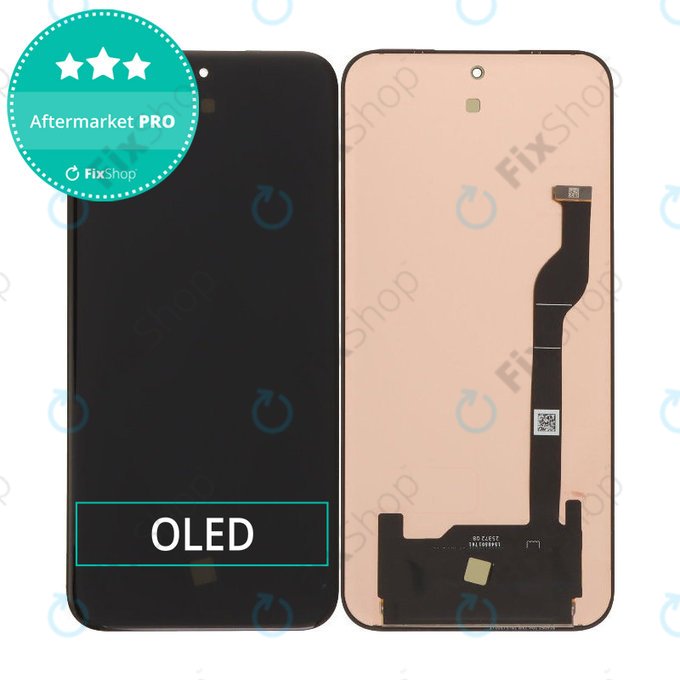 Kijelző OLED Xiaomi Redmi Note 15 Pro+ 5G, Érintőüveg keret nélkül