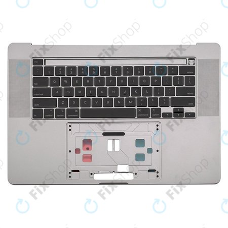 Apple MacBook Pro 16" A2141 (2019) - Felső Billentyűzet Keret + Billentyűzet UK (Space Gray)