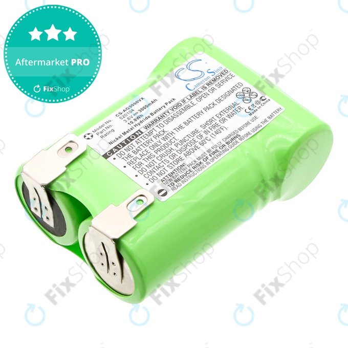 AEG Electrolux Junior 3000 - Akkumulátor 520104 Ni-MH 3.6V 3000mAh HQ