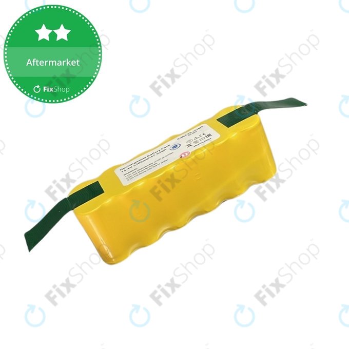 iRobot Roomba 500, 600, 700, 800, 900-series, R3, Scooba 450, Vileda 137173 - Akkumulátor 11702, GD-Roomba-500, VAC-500NMH-33 Ni-MH 14.4V 3300mAh