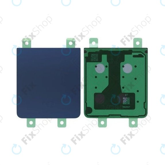 Samsung Galaxy Z Flip 7 F766B - Akkumulátor Fedőlap (Blue Shadow) - GH82-37594A Genuine Service Pack