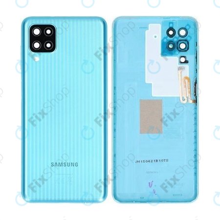 Samsung Galaxy M12 M127F - Akkumulátor Fedőlap (Green) - GH82-25046B Genuine Service Pack