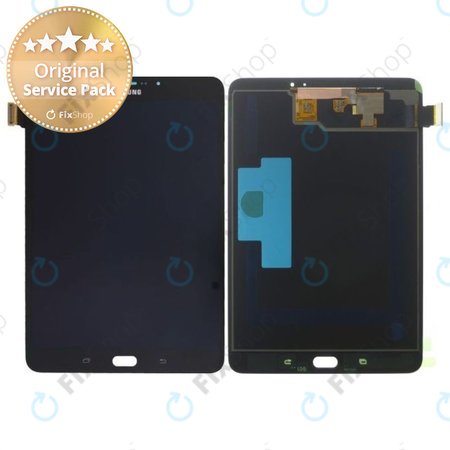 Samsung Galaxy Tab S2 8.0 WiFi T710 - LCD Kijelző + Érintőüveg (Black) - GH97-17697A Genuine Service Pack