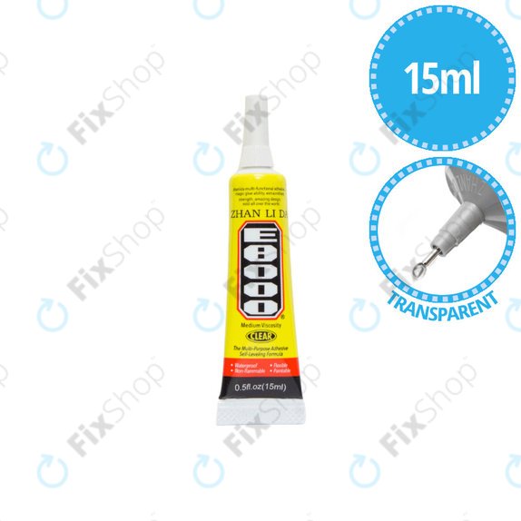 Adhesive Ragasztó E8000 - 15ml (Átlátszó)
