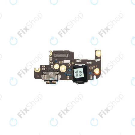 Motorola Moto G 5G XT2113 - Töltő Csatlakozó + PCB Alaplap - 5P68C17614 Genuine Service Pack